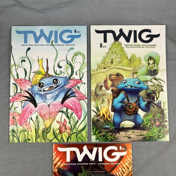 Twig #1 & #2 Image Comic Book Lot Strahm Covers + Peach Momoko #1 Variant - Picture 2 of 4